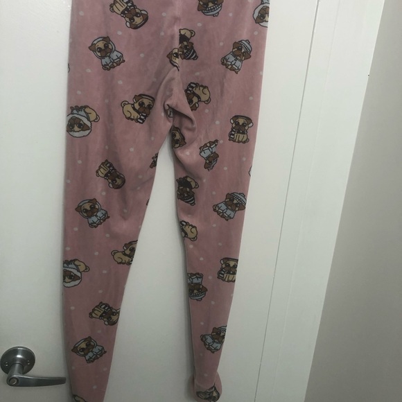 Pink pug pajama pants, size: S - Picture 6 of 9